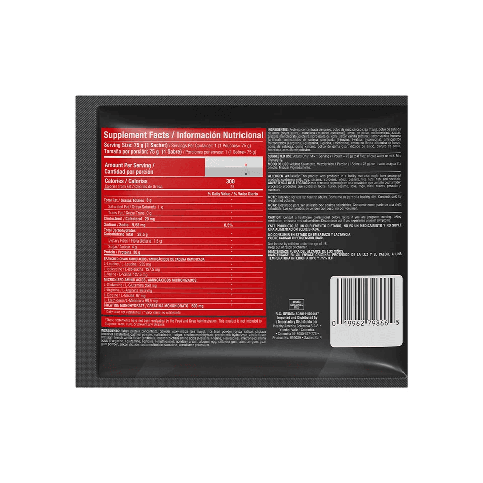 BARBARUS VANILLA FLAVOR 75G/12 UNID - imagen adicional 2