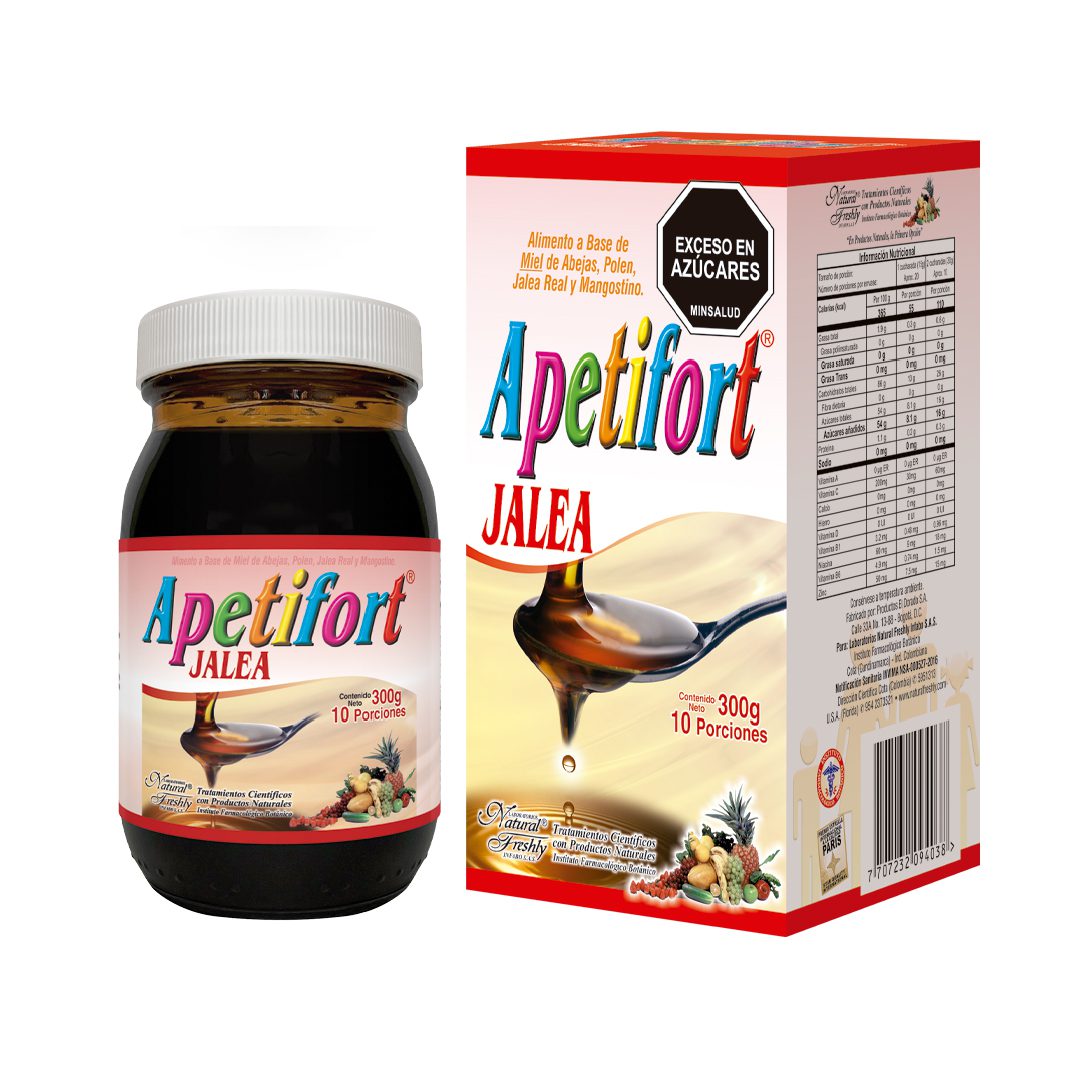APETIFOR X 300 GR JALEA FRES - FRESHLY