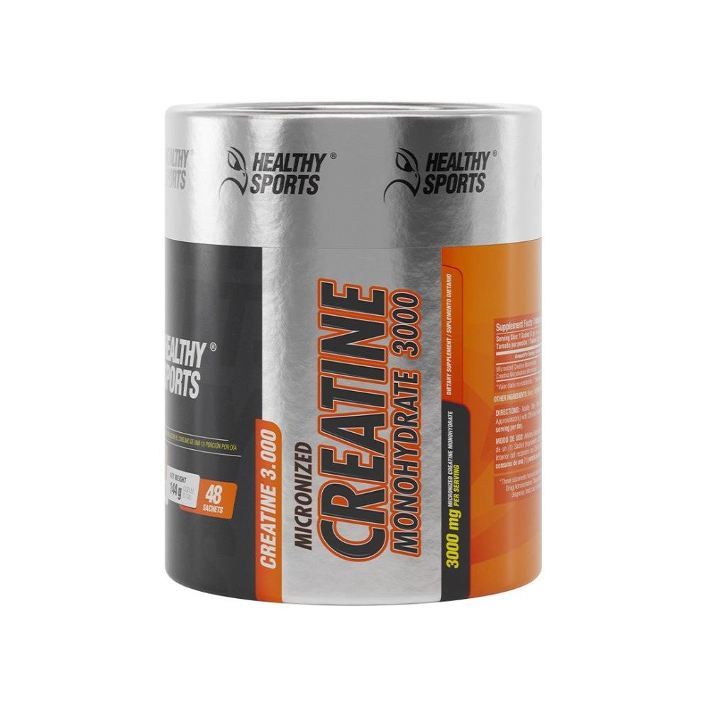 Imagen del producto CREATINA MONOHIDRARADA x 48 SACHETS de Healthy Sports en Giravital