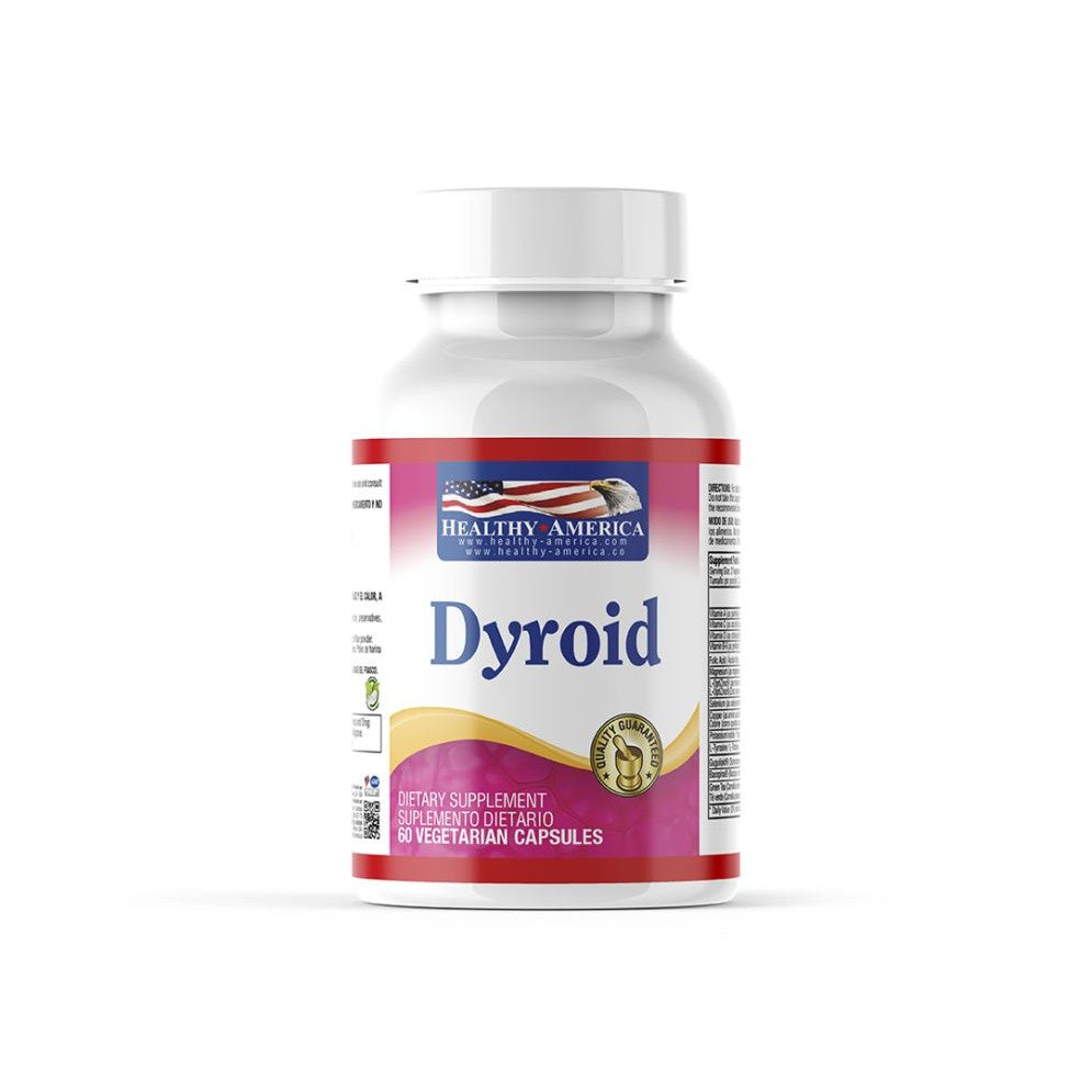Imagen del producto DYROID SUPPORT x 60 cápsulas HA de Healthy America en Giravital