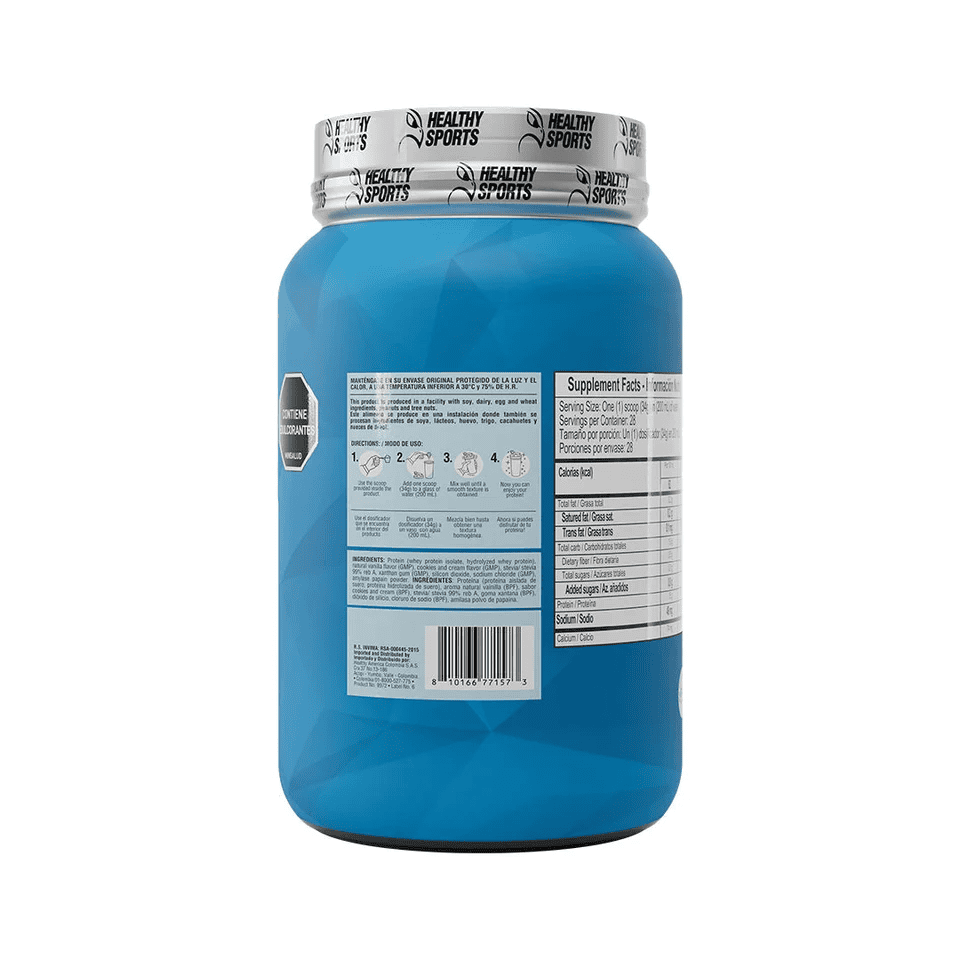 ISO WHEY 100% COOKIES AND CREAM FLAVOR 952G - imagen adicional 3