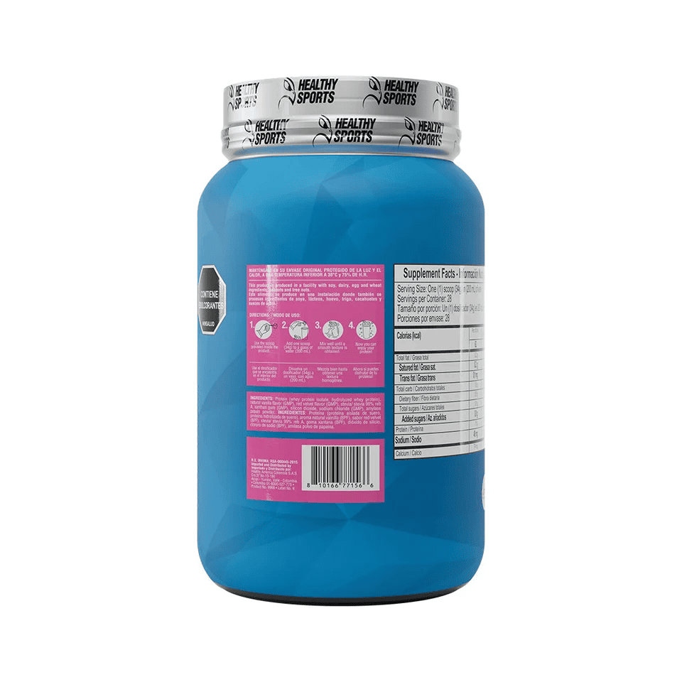ISO WHEY 100% RED VELVET FLAVOR 952G - imagen adicional 3