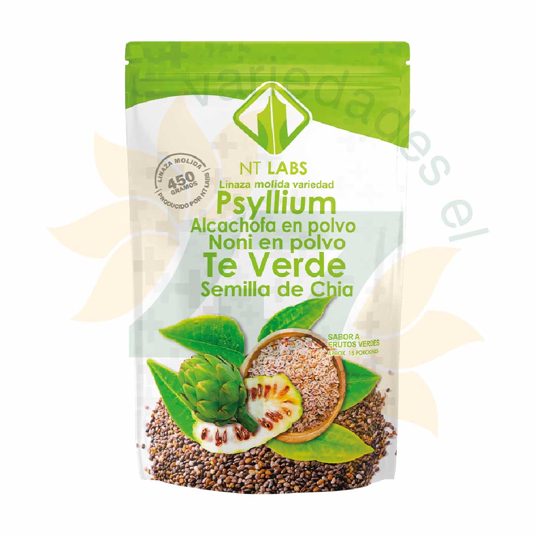 Imagen del producto LINAZA NT PSYLLIUM TE VERDE x 450 g de NT LABS en Giravital