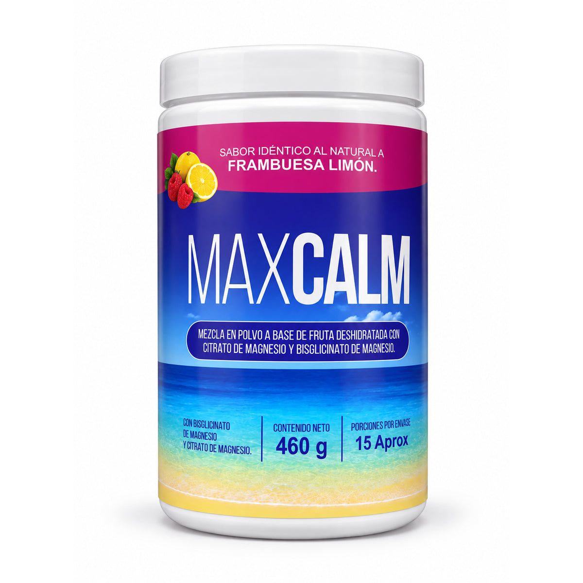 MAXCALM X 460G FRAMBUESA