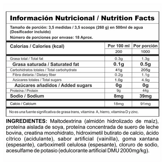 MEGAPLEX + CREATINA 10 LBS UPN - imagen adicional 2