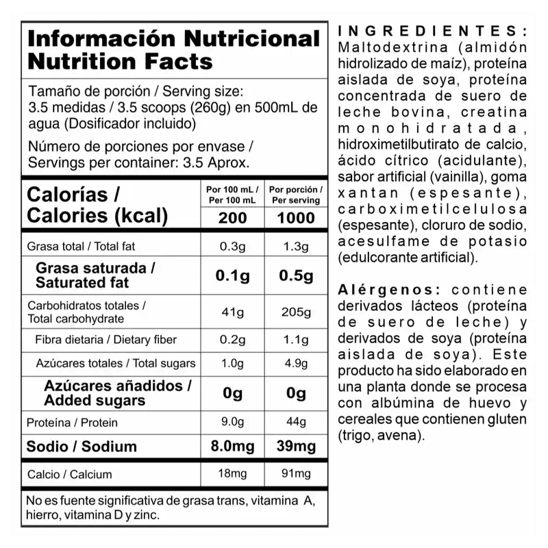 MEGAPLEX + CREATINA 2 LBS UPN - imagen adicional 2
