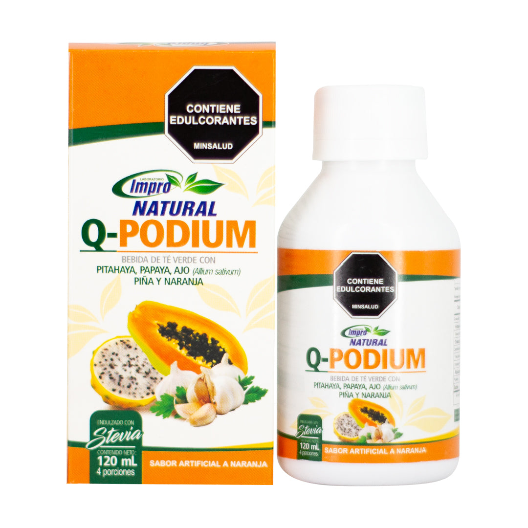 Imagen del producto Q-PODIUM jarabe ADULTOS x 120 ml de ImproNatural en Giravital