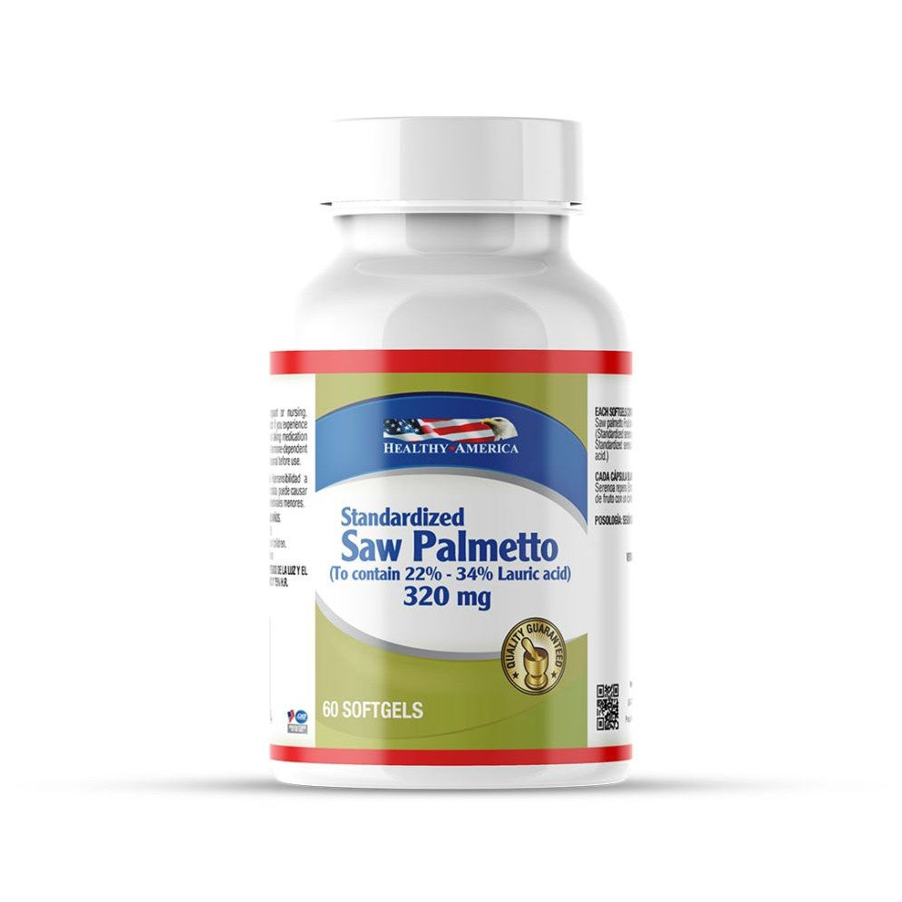 Imagen del producto SAW PALMETTO 320 MG x 60 SOF HA de Healthy America en Giravital