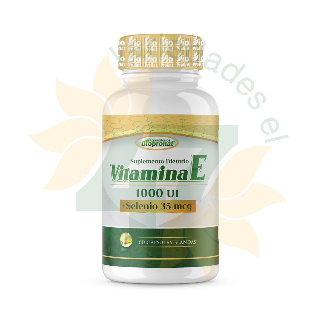 Imagen del producto VITAMINA E x 60 CAPS BIOPRONAT de Biopronat en Giravital