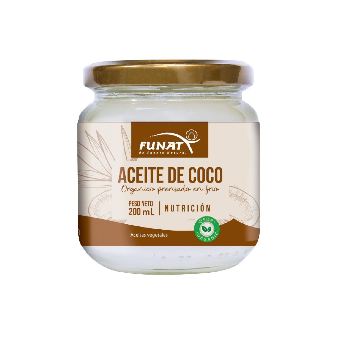 ACEITE DE COCO FUNAT X 200 GR
