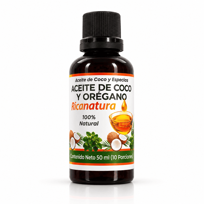 ACEITE DE COCO Y OREGANO X 50 ML