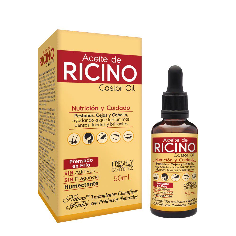 ACEITE DE RICINO - CASTOR OIL FCO X 50ML - FRESHLY