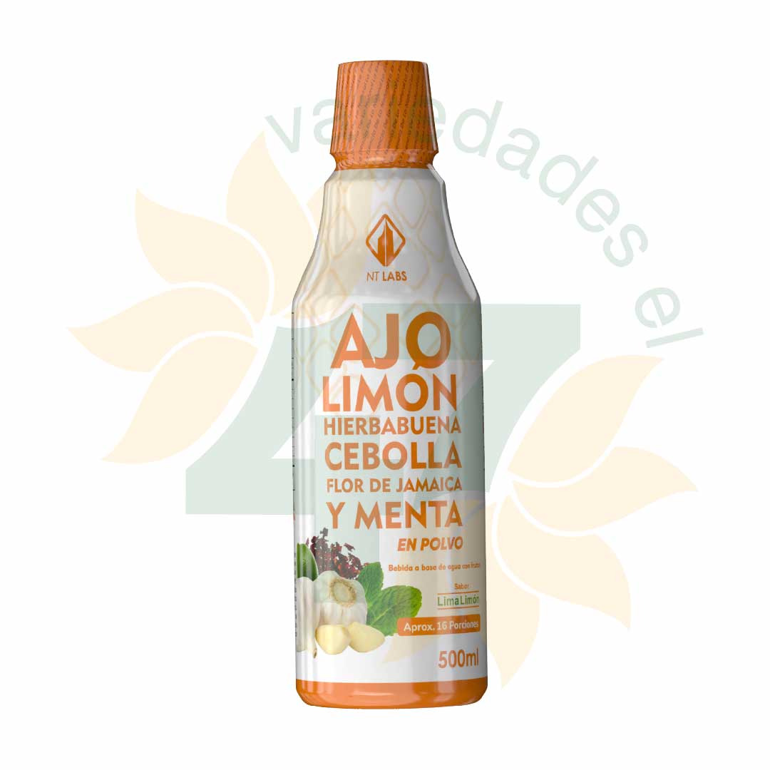 Imagen del producto AJO CEBOLLA jarabe x 500 ml de NT LABS en Giravital