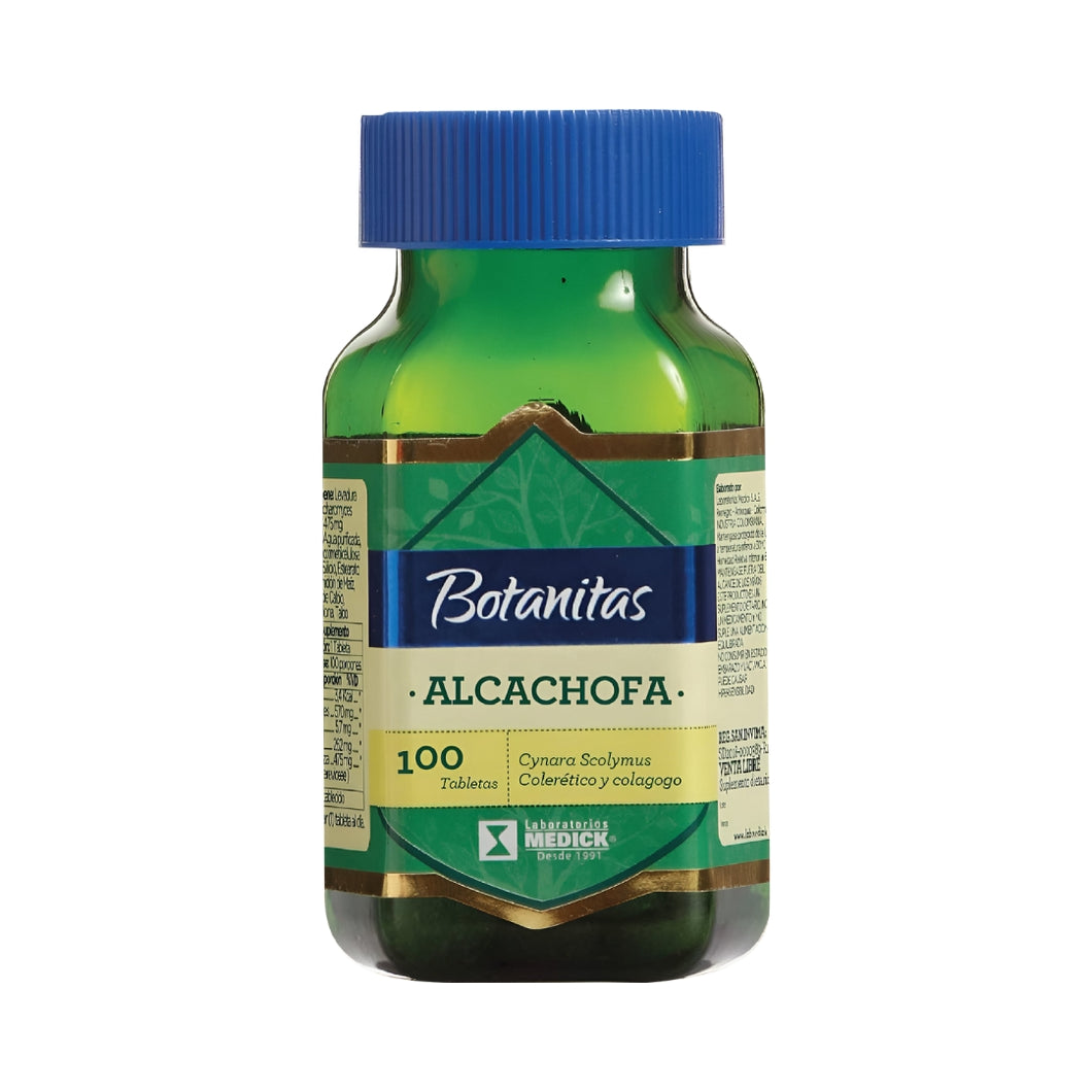 ALCACHOFA  X 100 TAB MEDICK