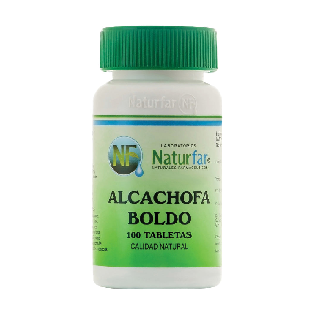 ALCACHOFA + BOLDO X 100 TAB NFAR
