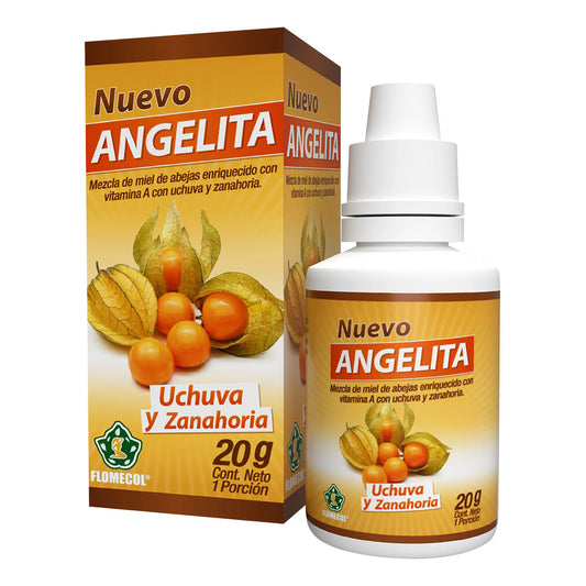 Imagen del producto ANGELITA MIEL CON ZAANAHORIA Y UCHUA de Flomecol en Giravital