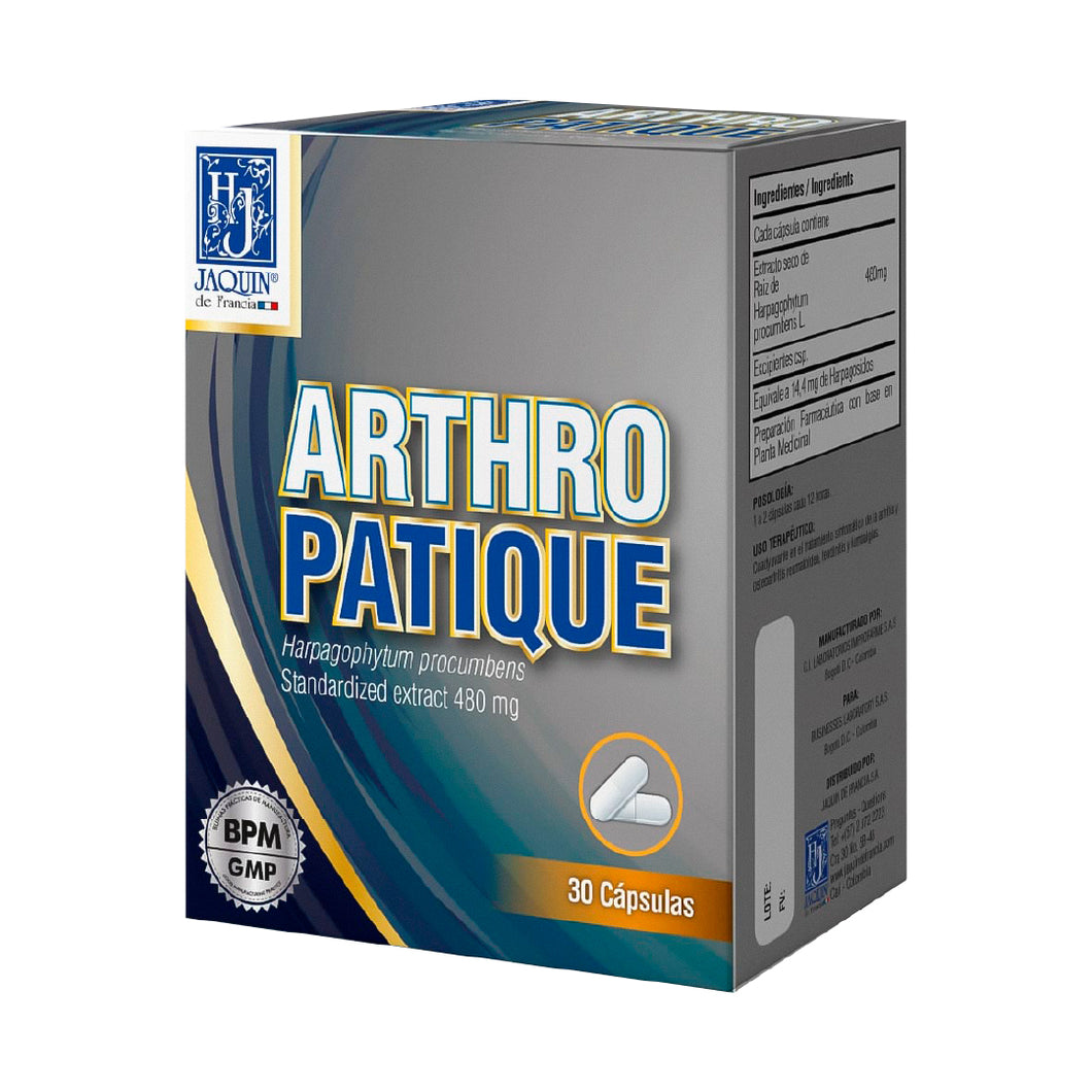 ARTRHOPATIQUE CAJA X 30 CAPS. JAQUIN