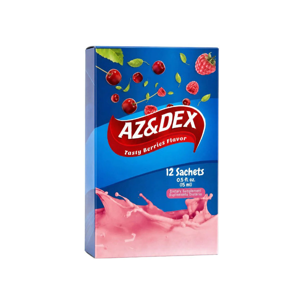 AZ&DEX X 12 SACHETS DE 15ML - HEALTHY AMERICA