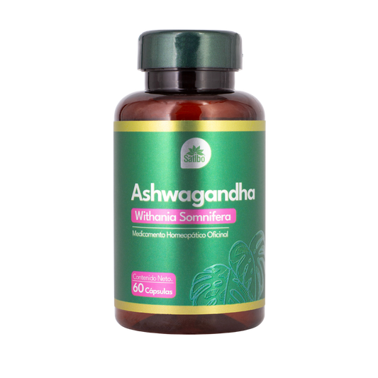 Imagen del producto ASHAWAGANDHA x 60 cápsulas de Satibo en Giravital