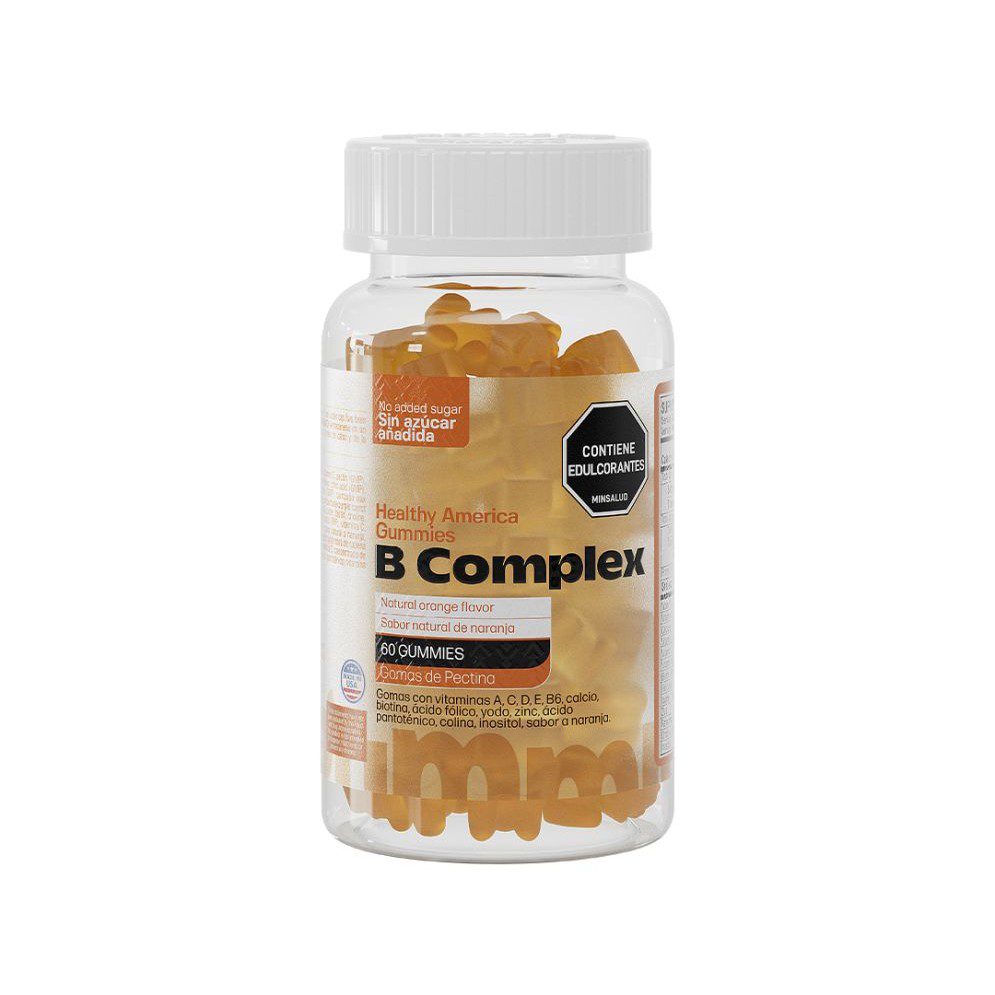 B COMPLEX GUMMES X 60 - HEALTHY AMERICA