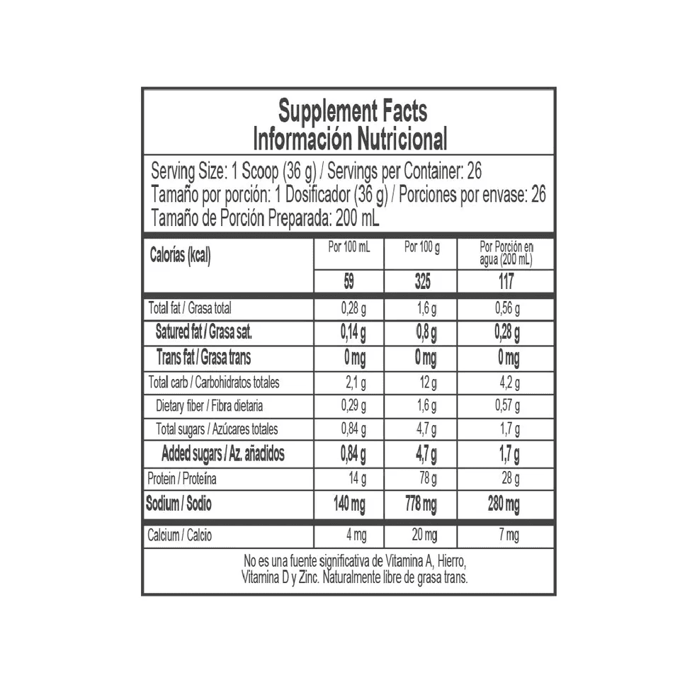 BEEPHY PROTEIN 936GR 26 SERVING - imagen adicional 2