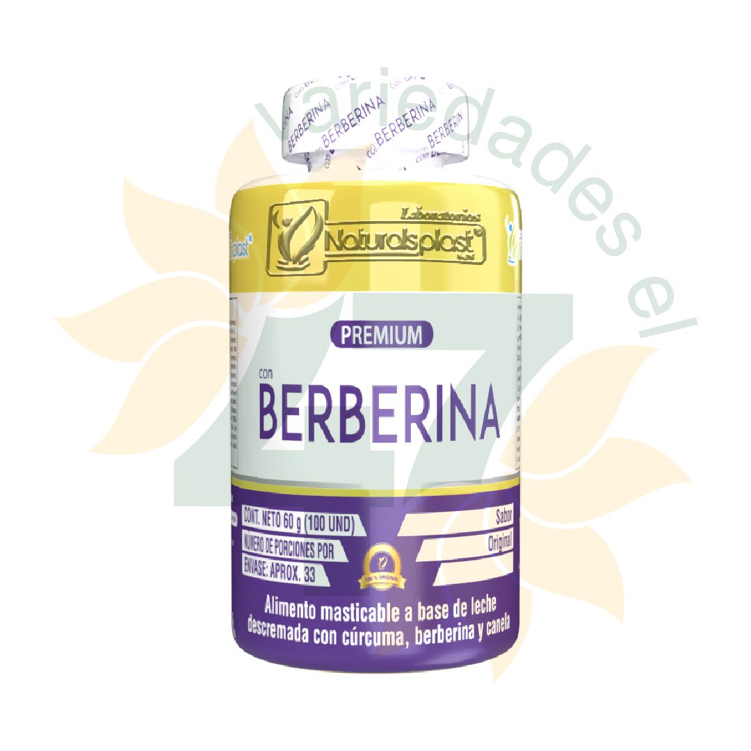BERBERINA X 100 TABLETAS - NATURALSPLAST
