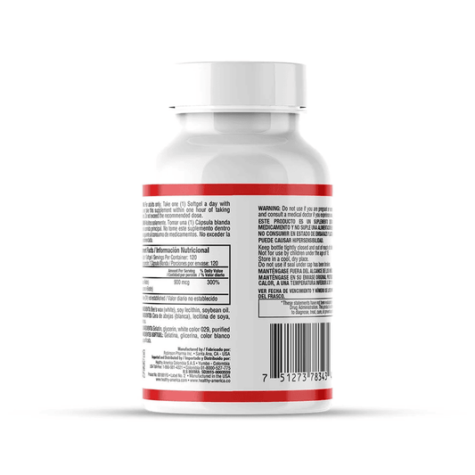 BIOTIN 900 MCG X 120 SOFGELS - imagen adicional 2