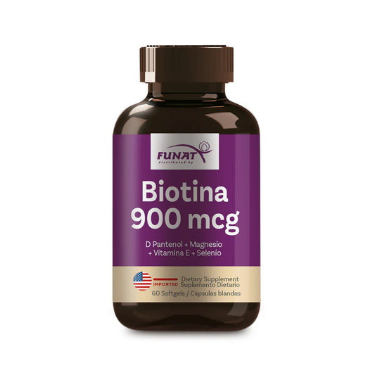 BIOTINA 900MG+D PANTENOL X 60 SOFG - FUNAT