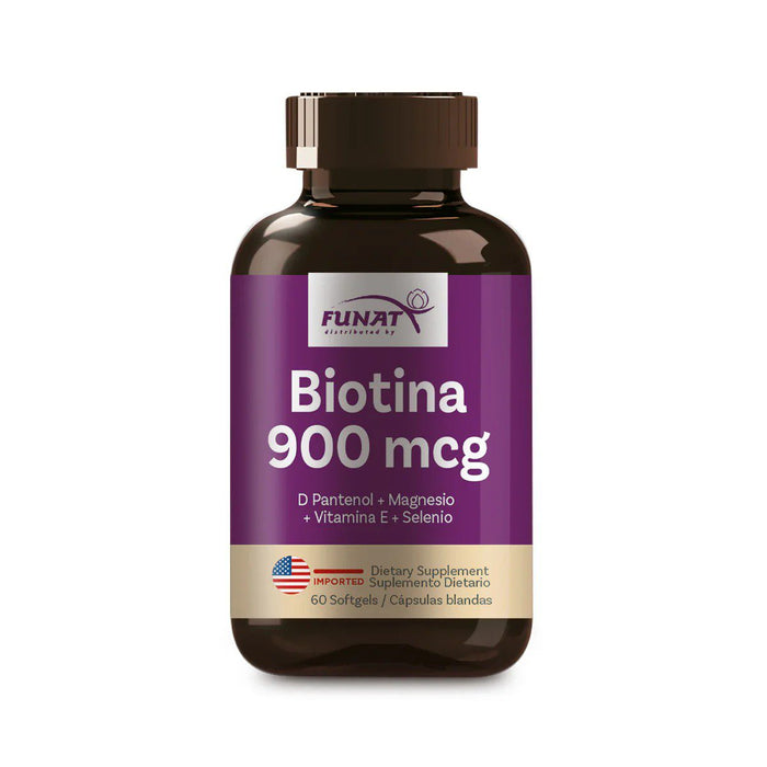 BIOTINA 900MG+D PANTENOL X 60 SOFG