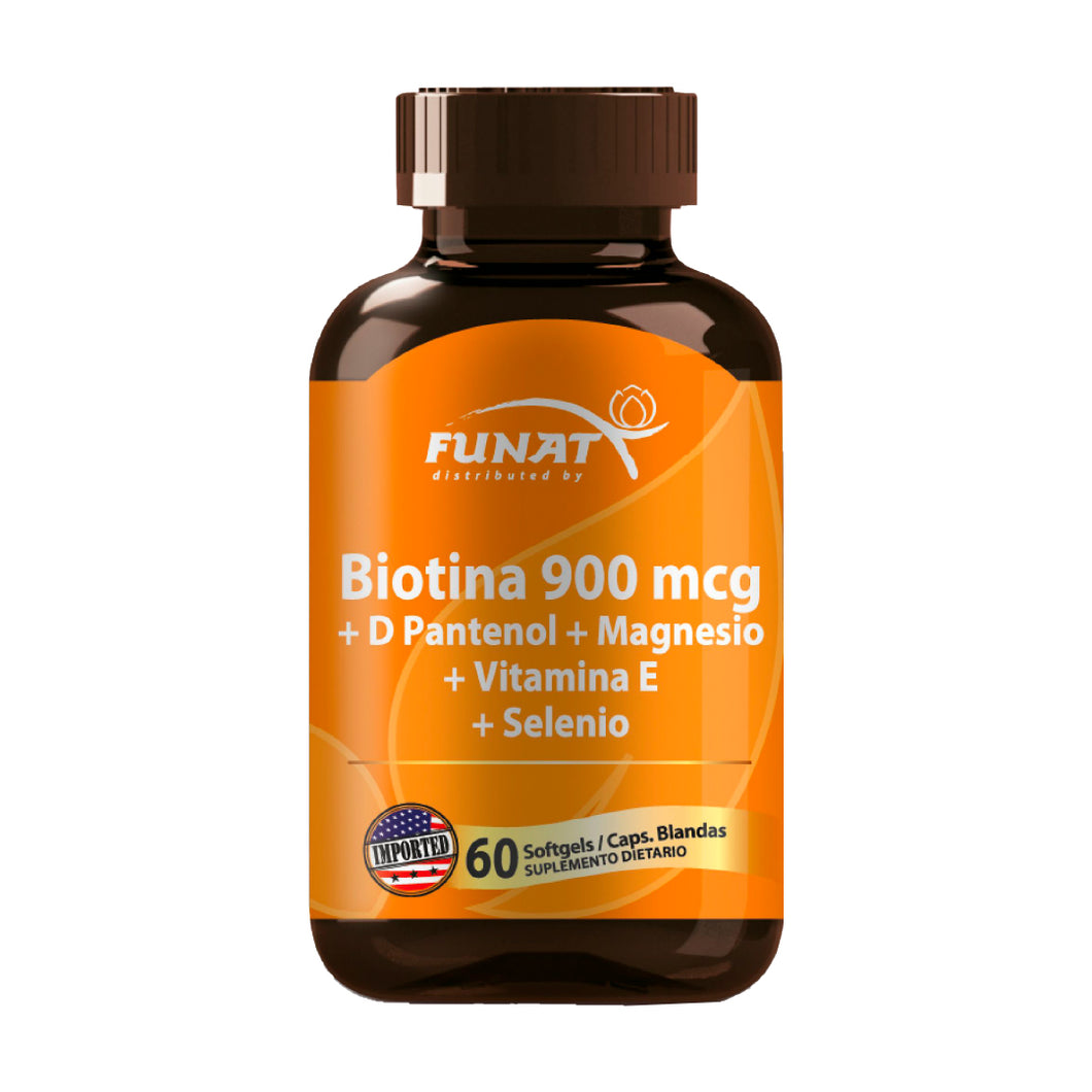 BIOTINA 900MG+D PANTENOL X 60 SOFG