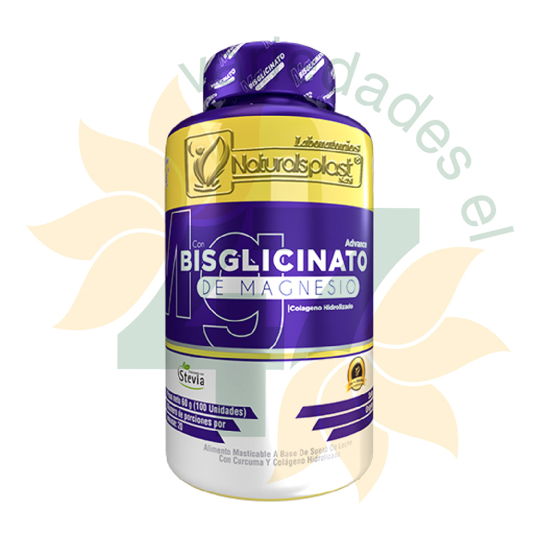 BISGLICINATO DE MAGNESIO *100 TABLETAS