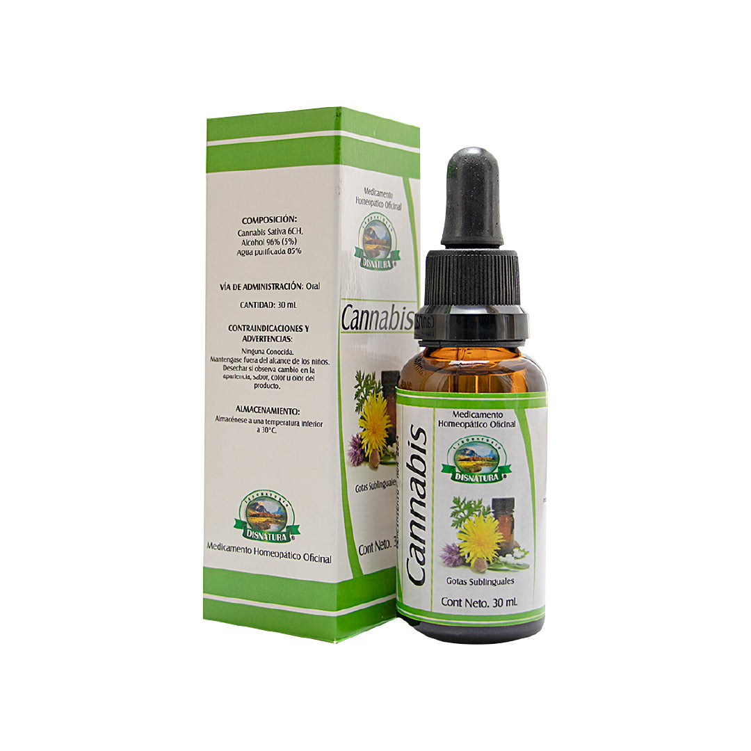 Imagen del producto CANNABIS GOTAS x 30ML DISNATURA de Disnatura en Giravital