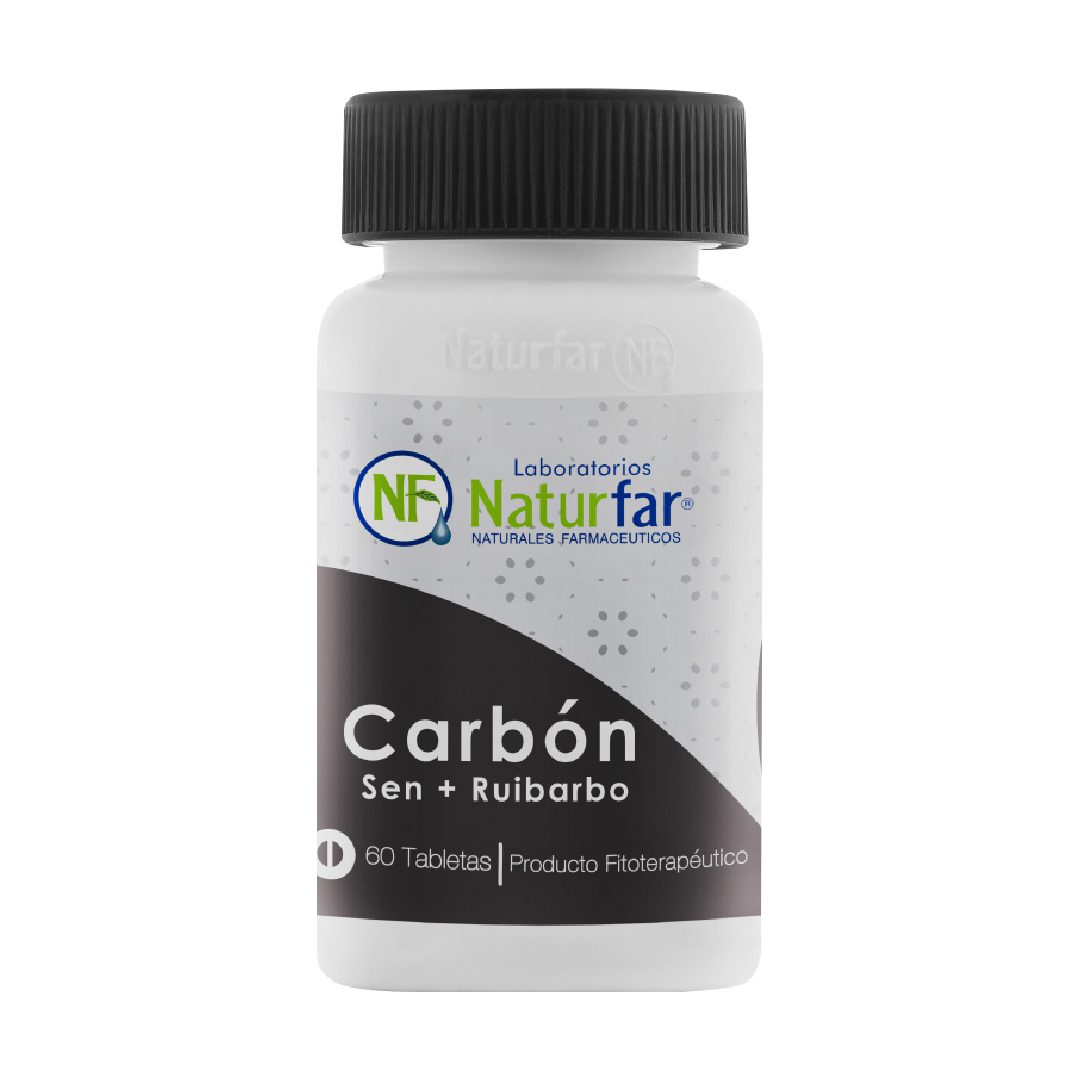 CARBON VEGETAL + SEN X 60 NFAR - NATURFAR