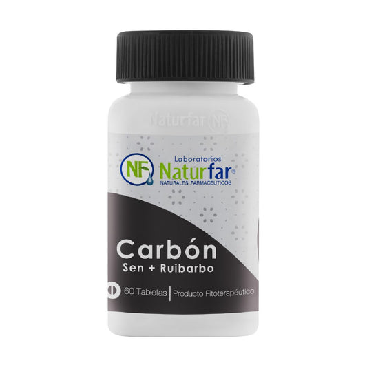 CARBON VEGETAL + SEN X 60 NFAR - NATURFAR