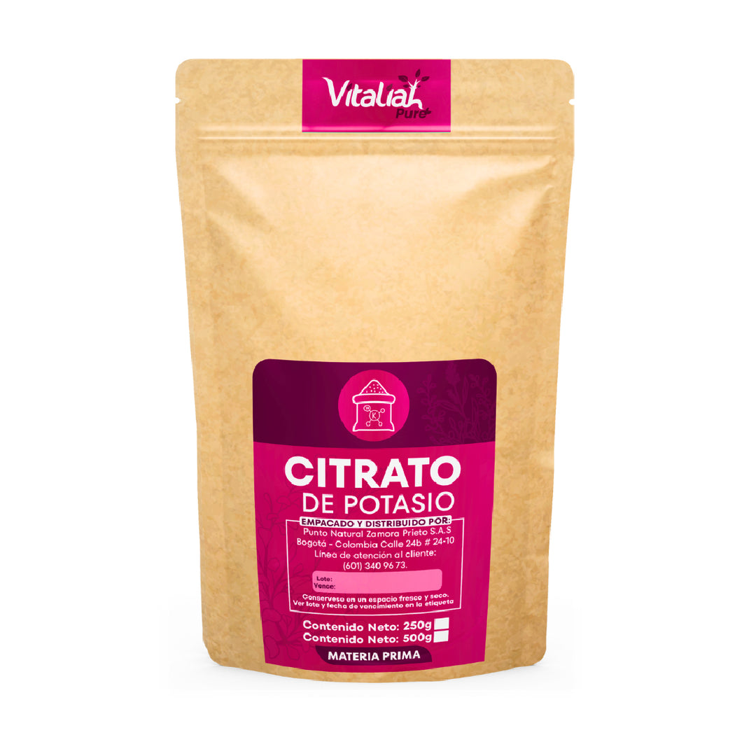 CITRATO DE POTASIO X 250 GR