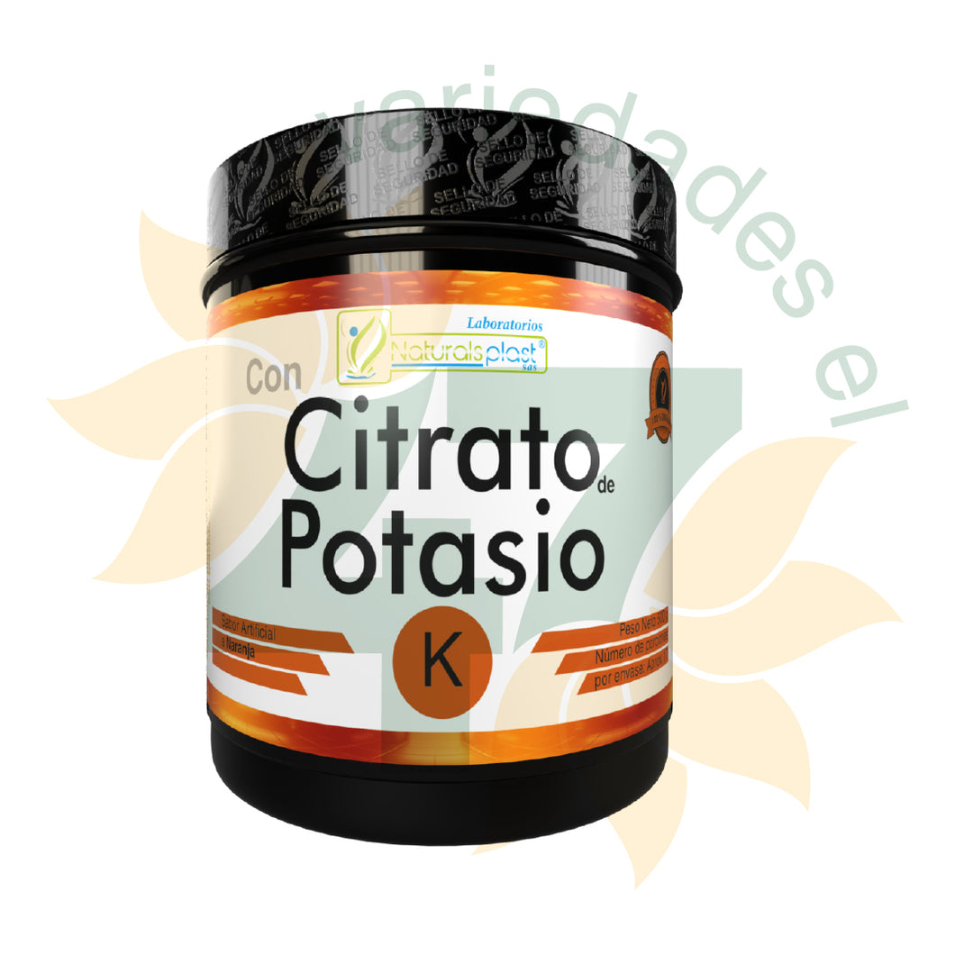 CITRATO DE POTASIO X 500 GR NATURALSPLAST
