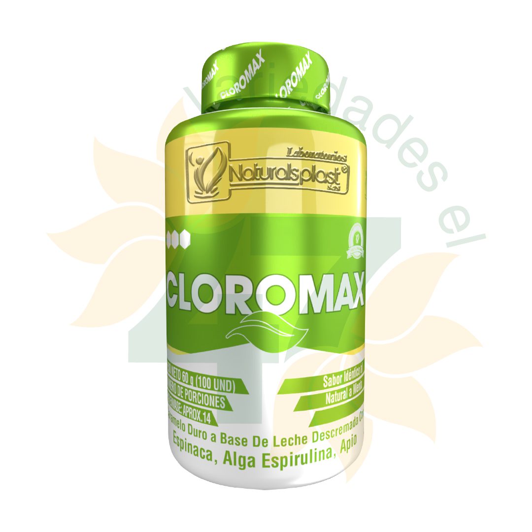 CLOROMAX PLUS * 100 TABLETAS - NATURALSPLAST