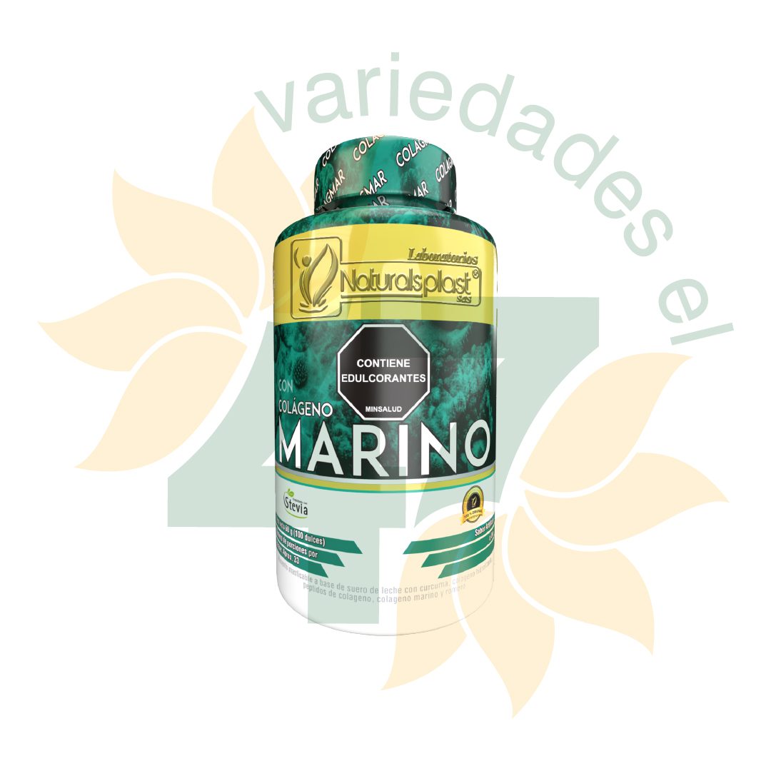 COLAGENO MARINO FRASCO X 100 TABLETAS - NATURALSPLAST