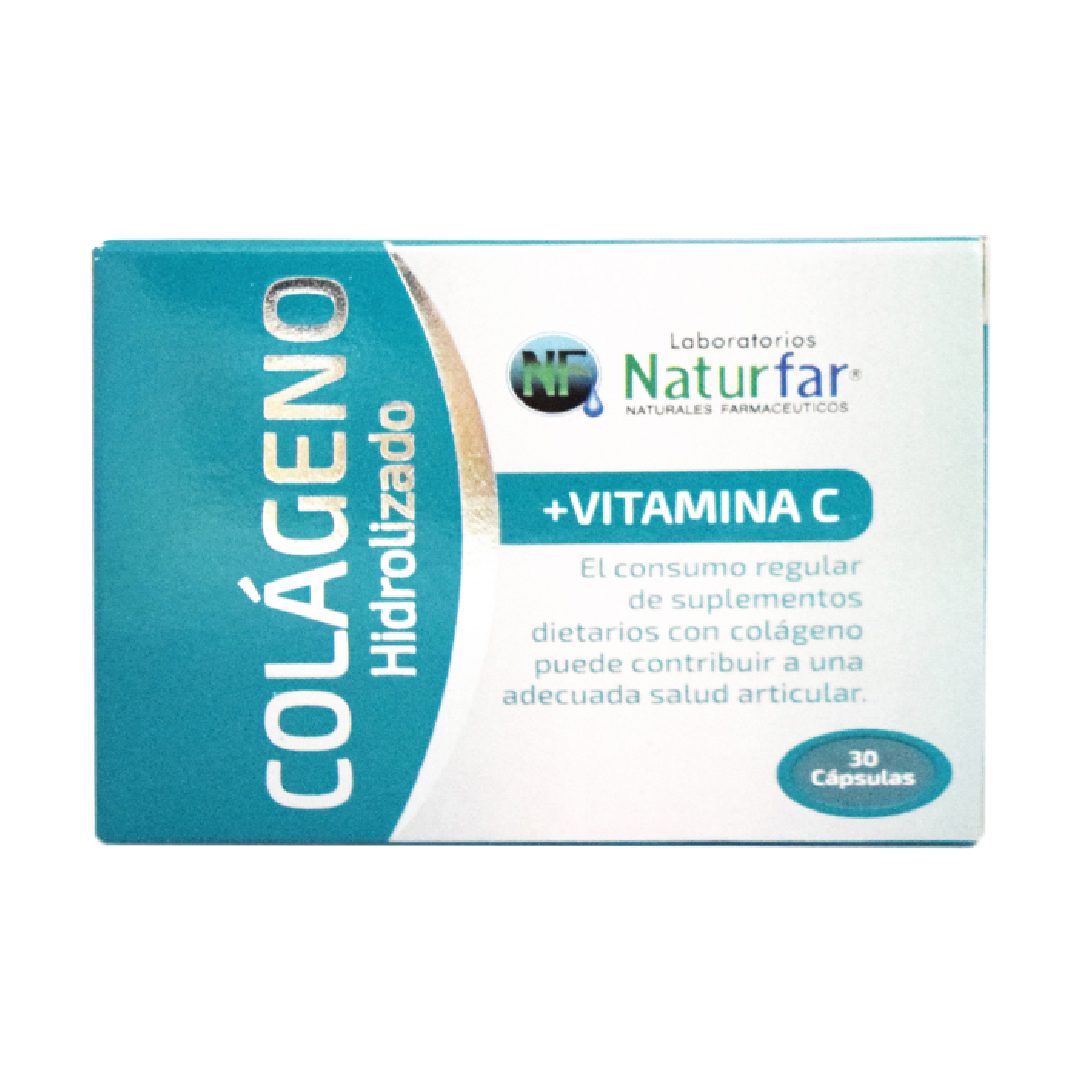 COLAGENO + VIT C BLISTER X 30 CAP - NATURFAR
