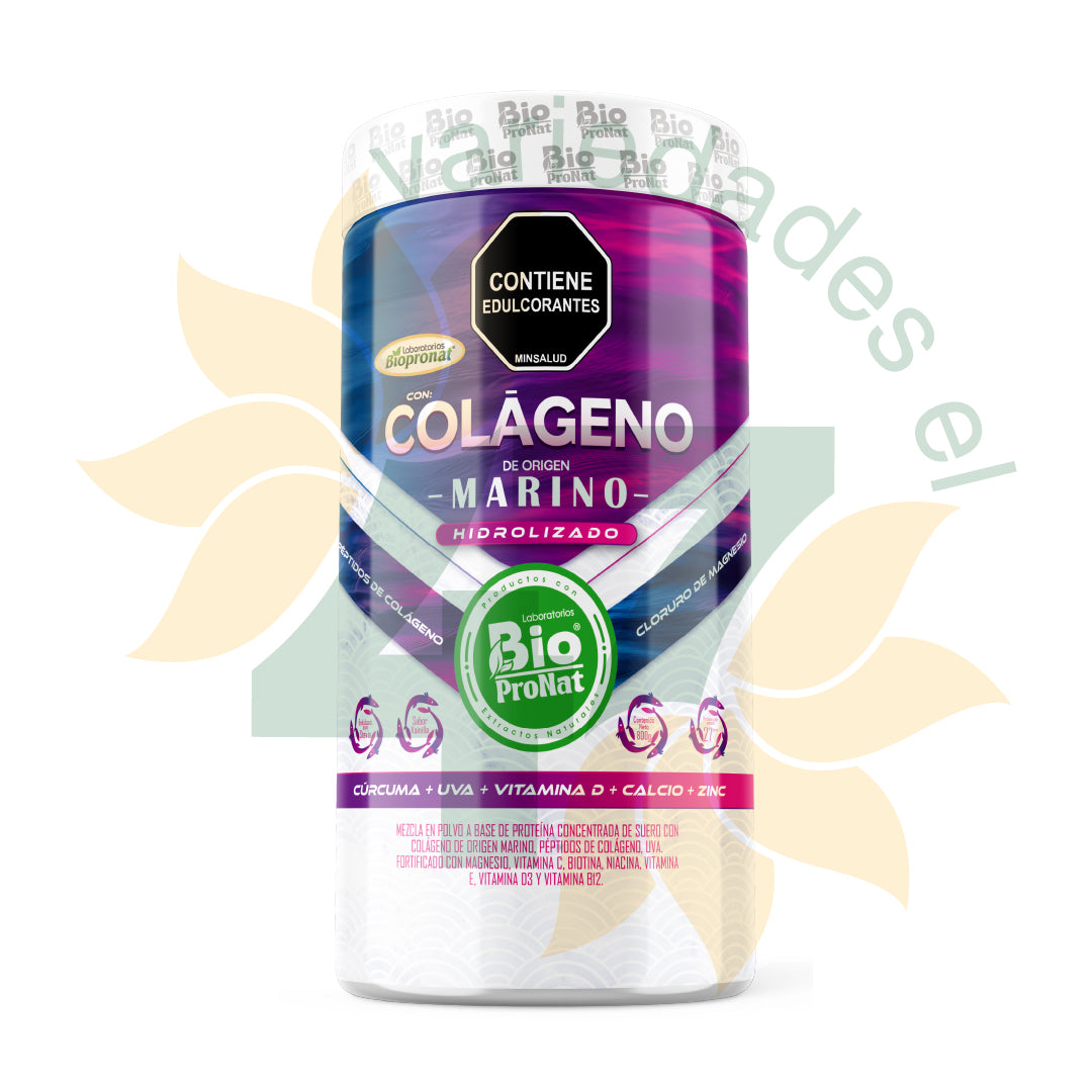 Imagen del producto COLAGENO MARINO POLVO x 800 g BIOPRONAT de Biopronat en Giravital
