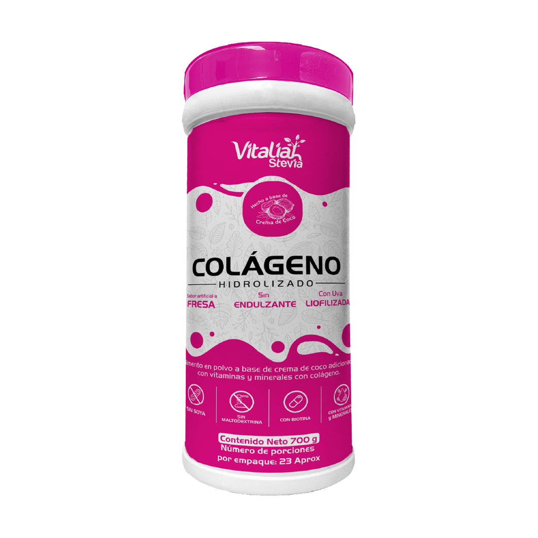 COLAGENO HIDROLIZADO FRESA X 700 GR