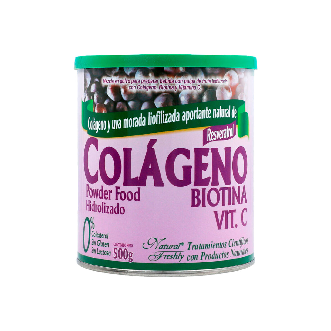 COLAGENO + PEPTIDOS  UVA X 500 GR POLVO FRES