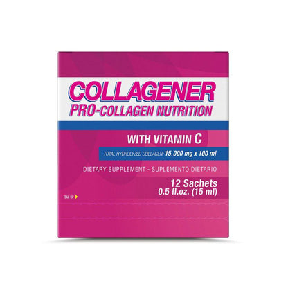 COLLAGENER CON VITAMINA C X 12 SOBRES - HEALTHY AMERICA