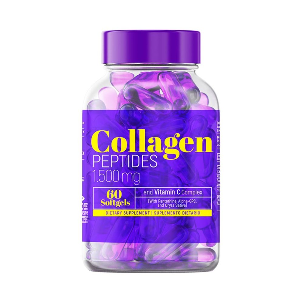 Imagen del producto COLLAGEN PEPTIDES VIT C x 60 SOF de Healthy America en Giravital