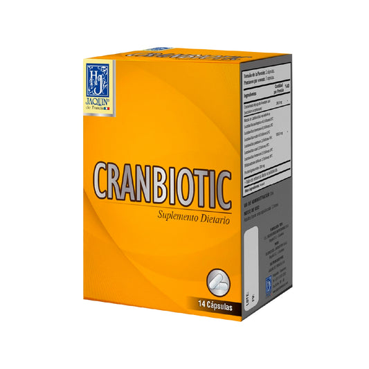 Imagen del producto CRANBIOTIC CAJA x 14 cápsulas de Jaquin De Francia en Giravital