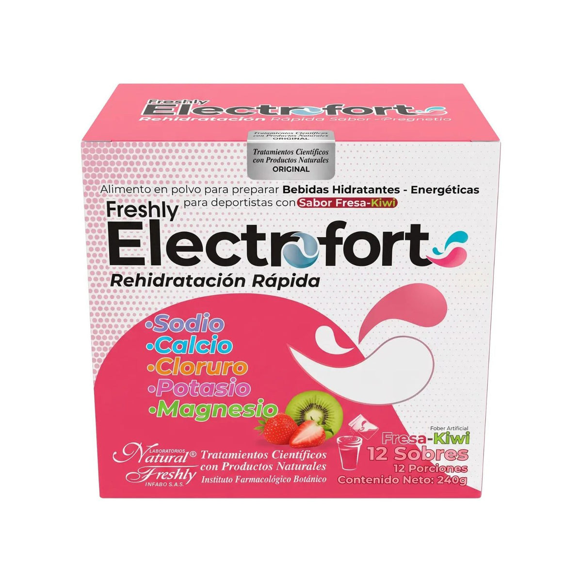ELECTROFORT FRESA CAJA X 12 UNID - FRESHLY