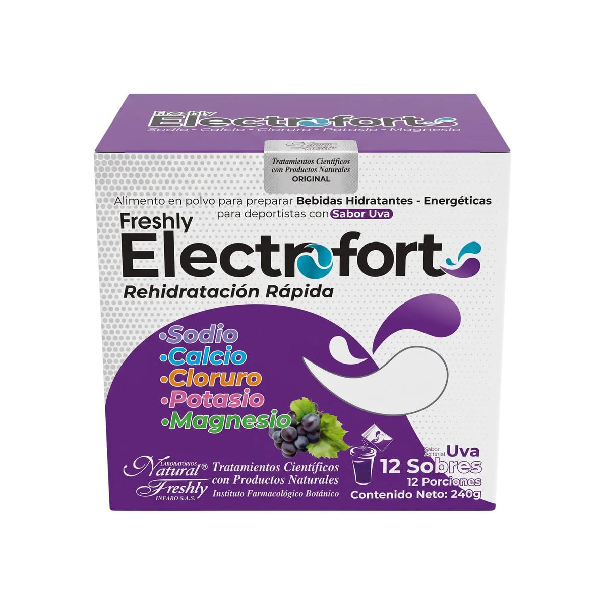 ELECTROFORT UVA CAJA X 12 UNID - FRESHLY