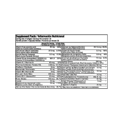ENERGYTON X 60 SOFGEL HEALTHY - imagen adicional 3