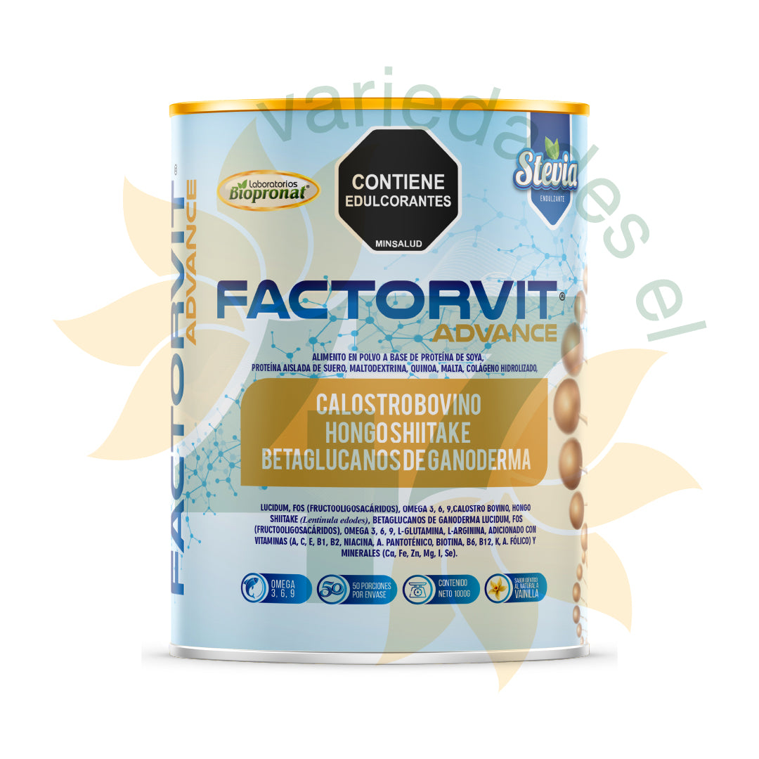 Imagen del producto FACTORVIT CALOSTRO BOVINO x 1000 g de Biopronat en Giravital