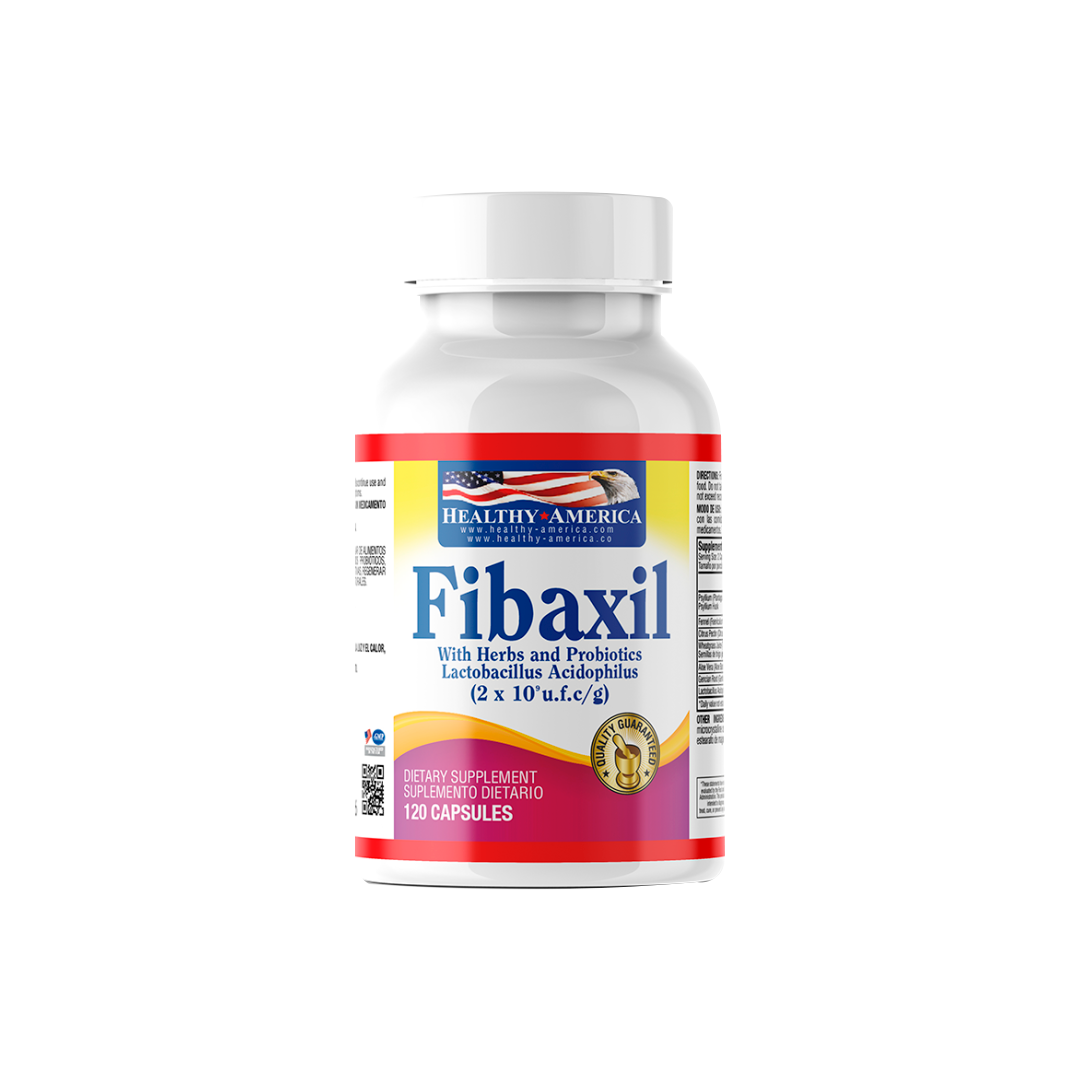 Imagen del producto FIBAXIL x 120 cápsulas de Healthy America en Giravital
